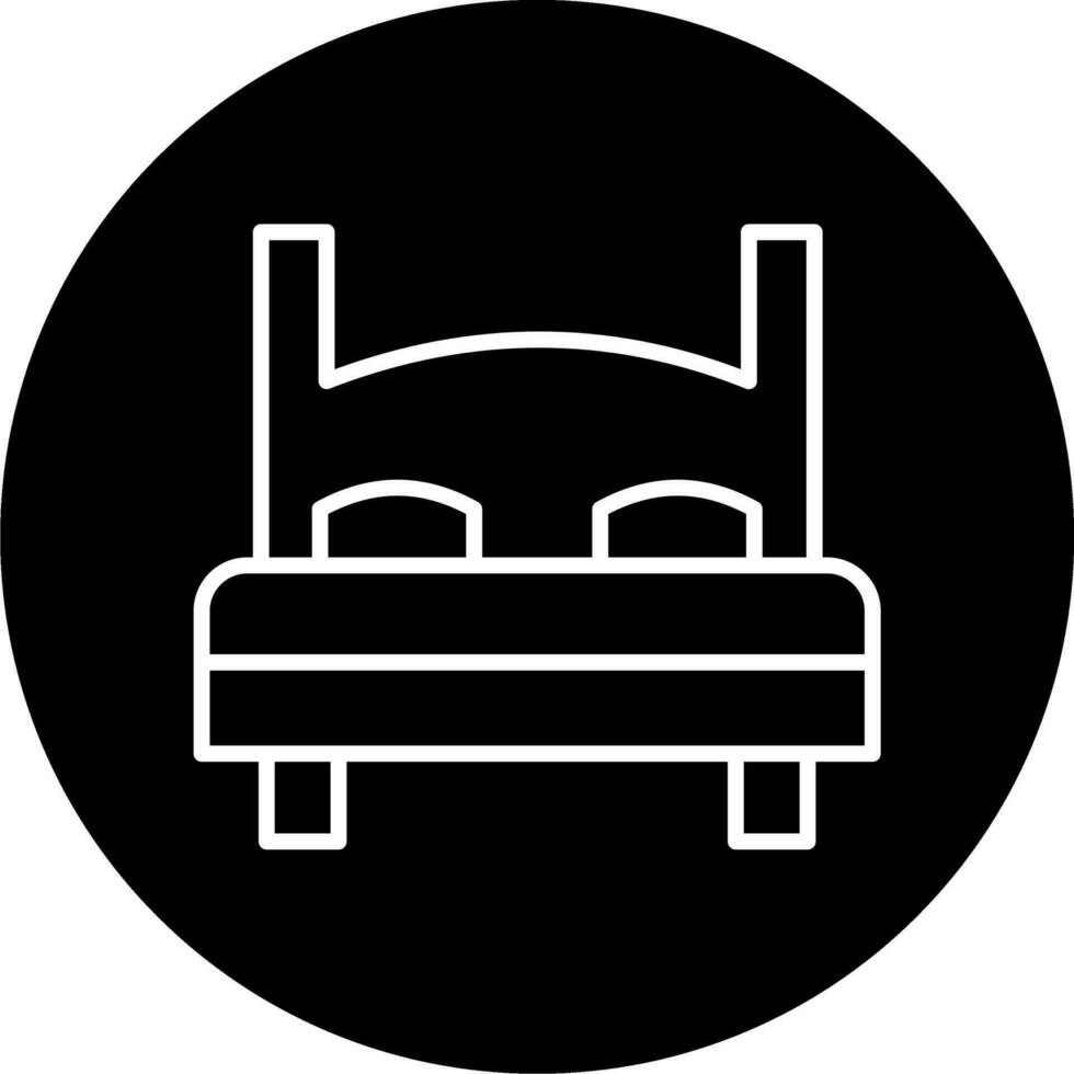 Double Bed Vector Icon
