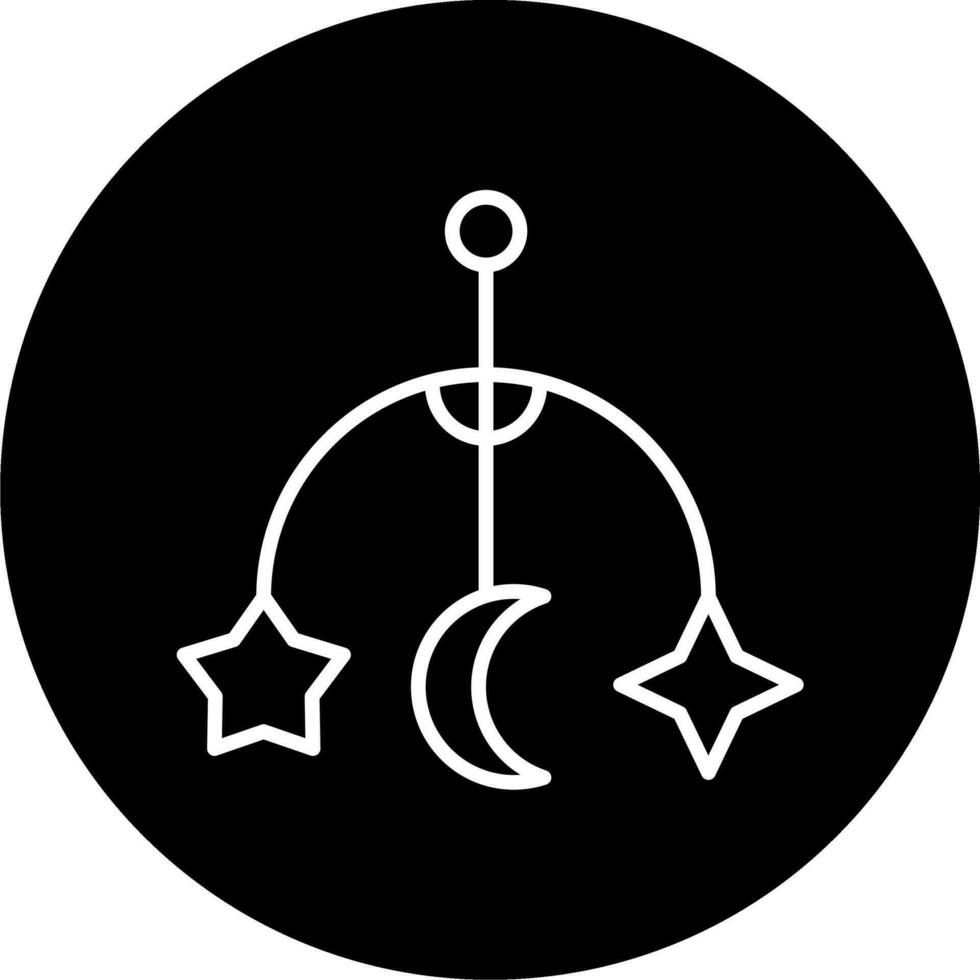 Crib Toy Vector Icon