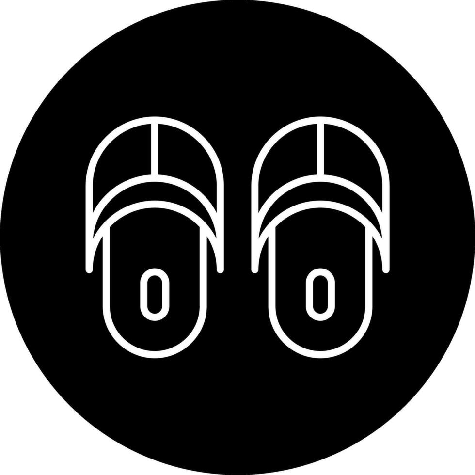 icono de vector de zapatillas