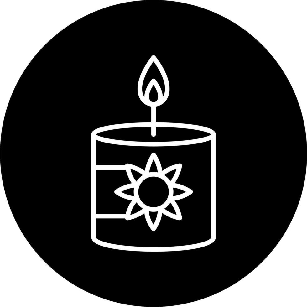 Scented Candle Vector Icon