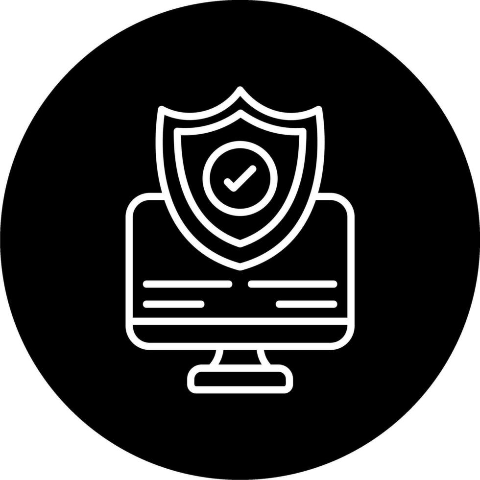 icono de vector de seguridad