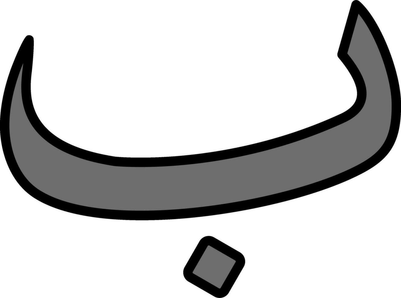 Arabic Language Vector Icon