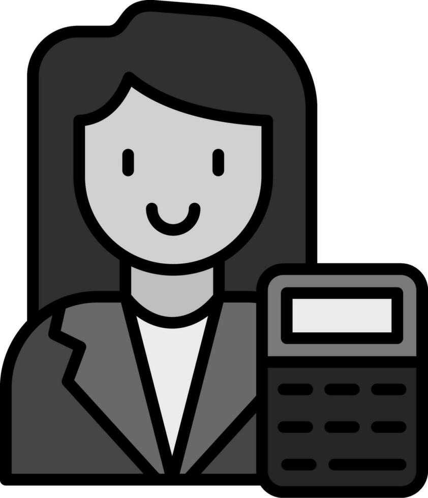 Accountant Vector Icon