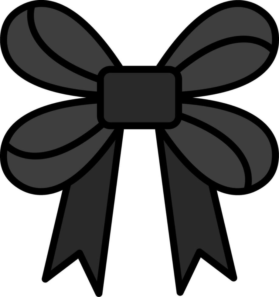 Ribbon Bow Vector Icon