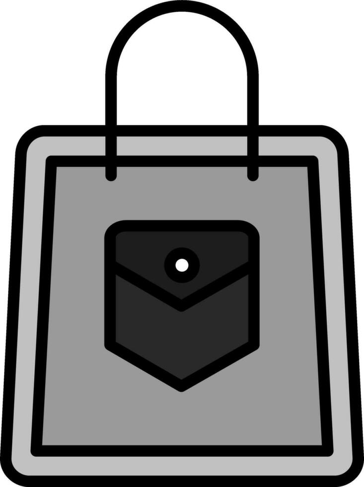 icono de vector de bolsa