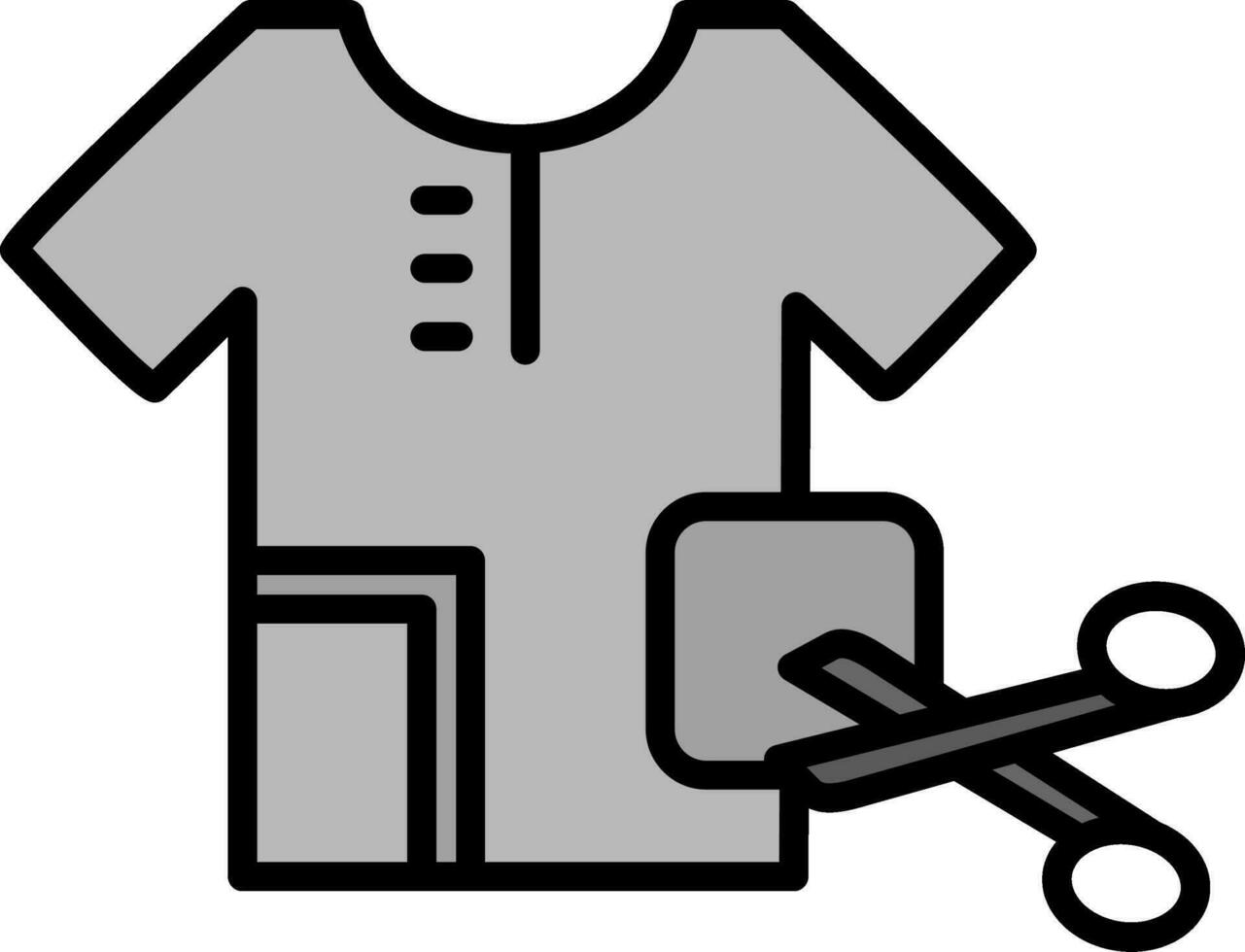 T Shirt Vector Icon