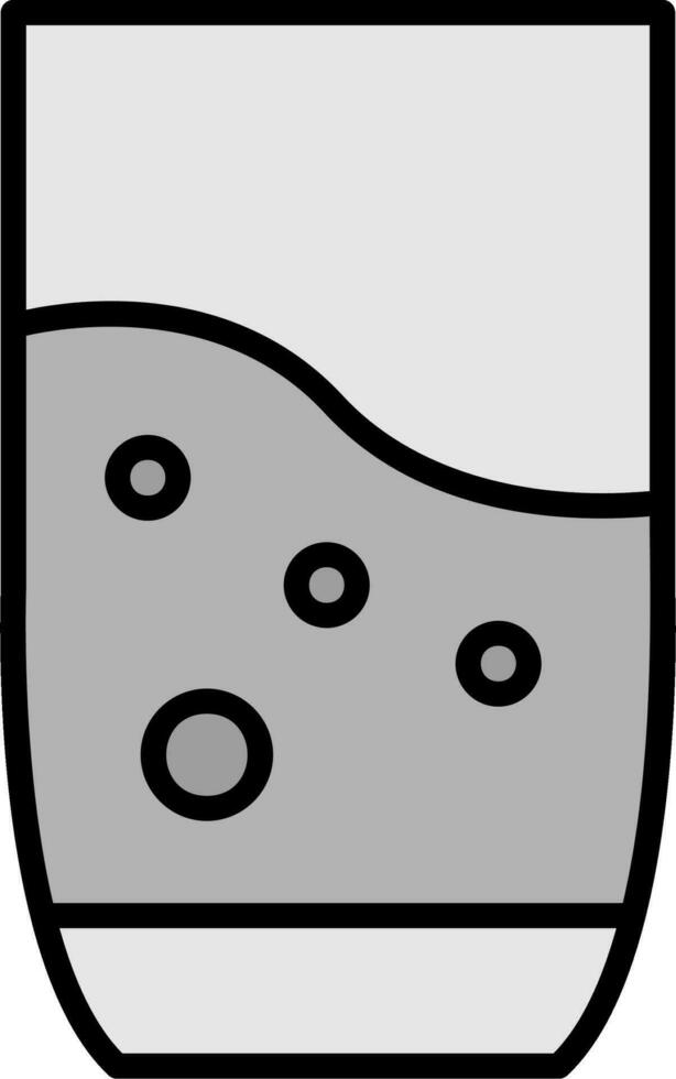 Glass Of Water Vector Icon