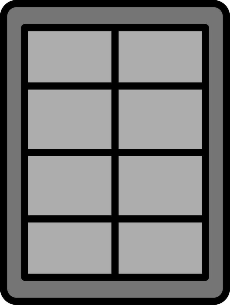 icono de vector de ventana