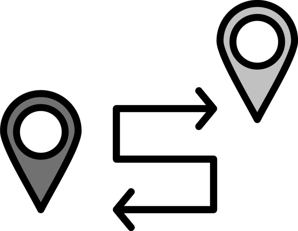 Route Vector Icon