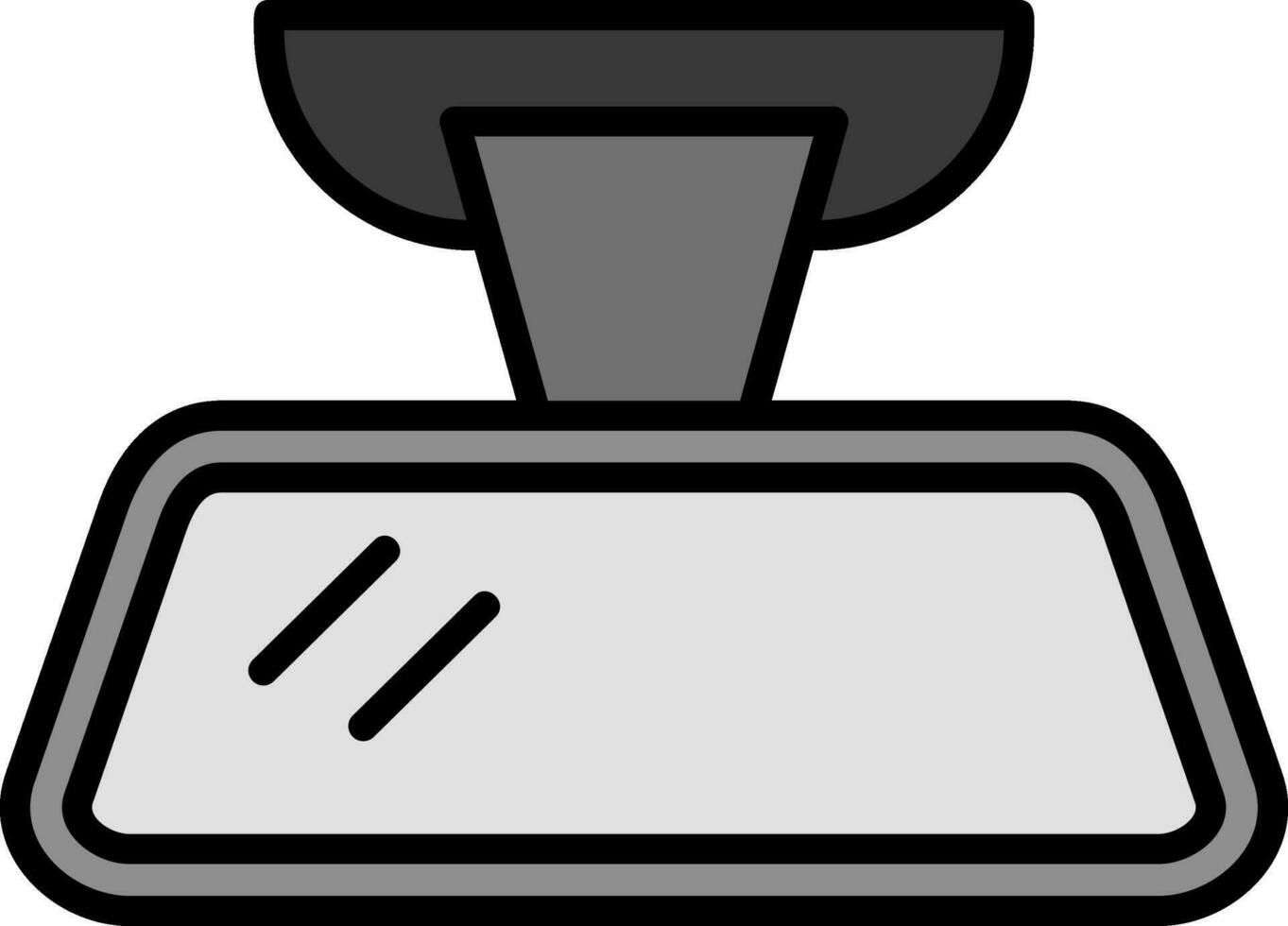 Rearview Mirror Vector Icon