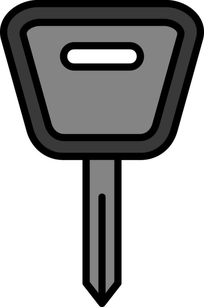 Car Key Vector Icon