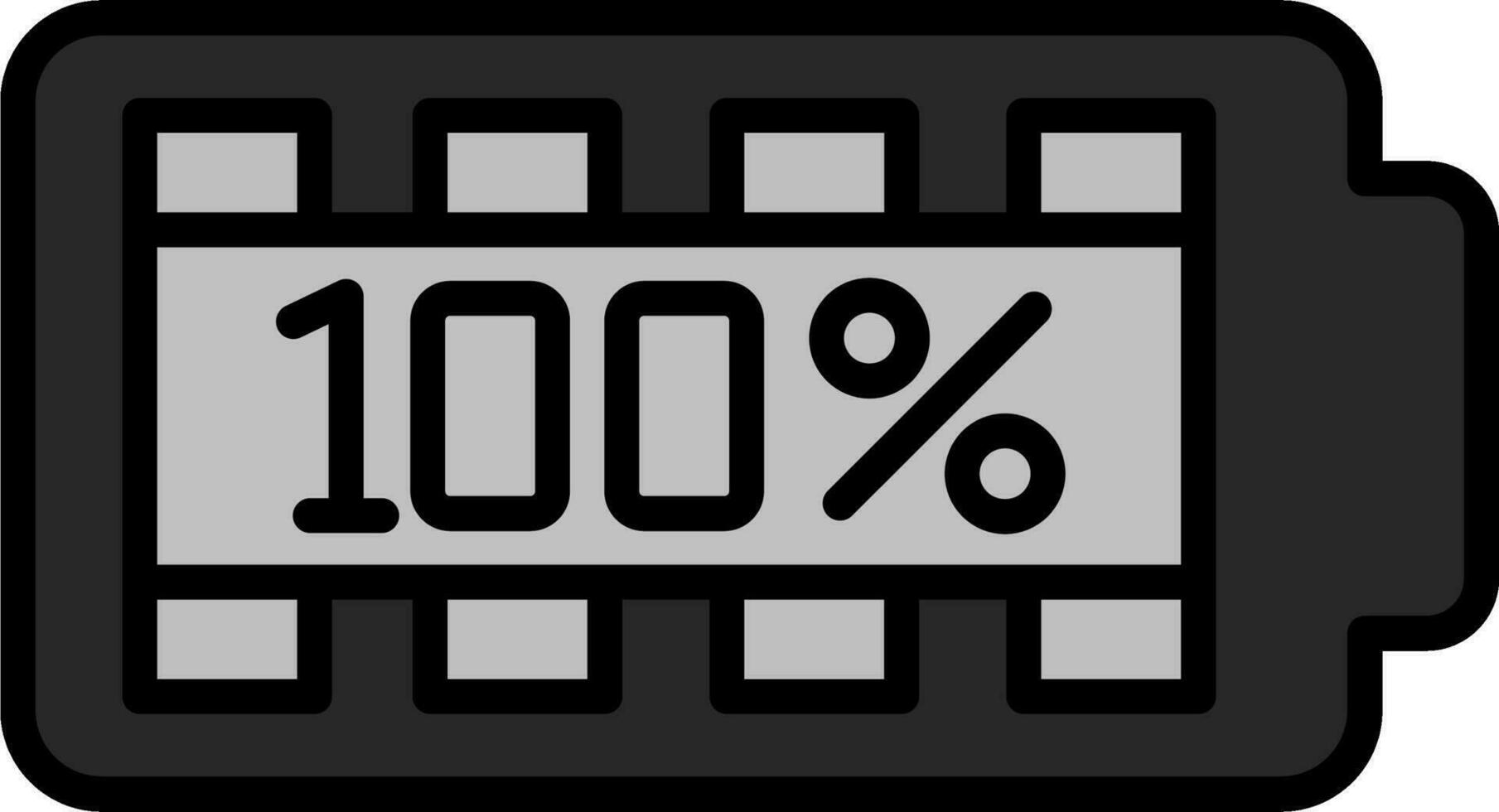 100 Percent Vector Icon