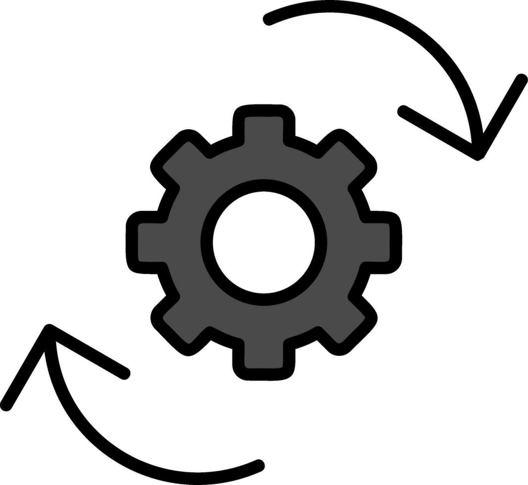 icono de vector de configuración