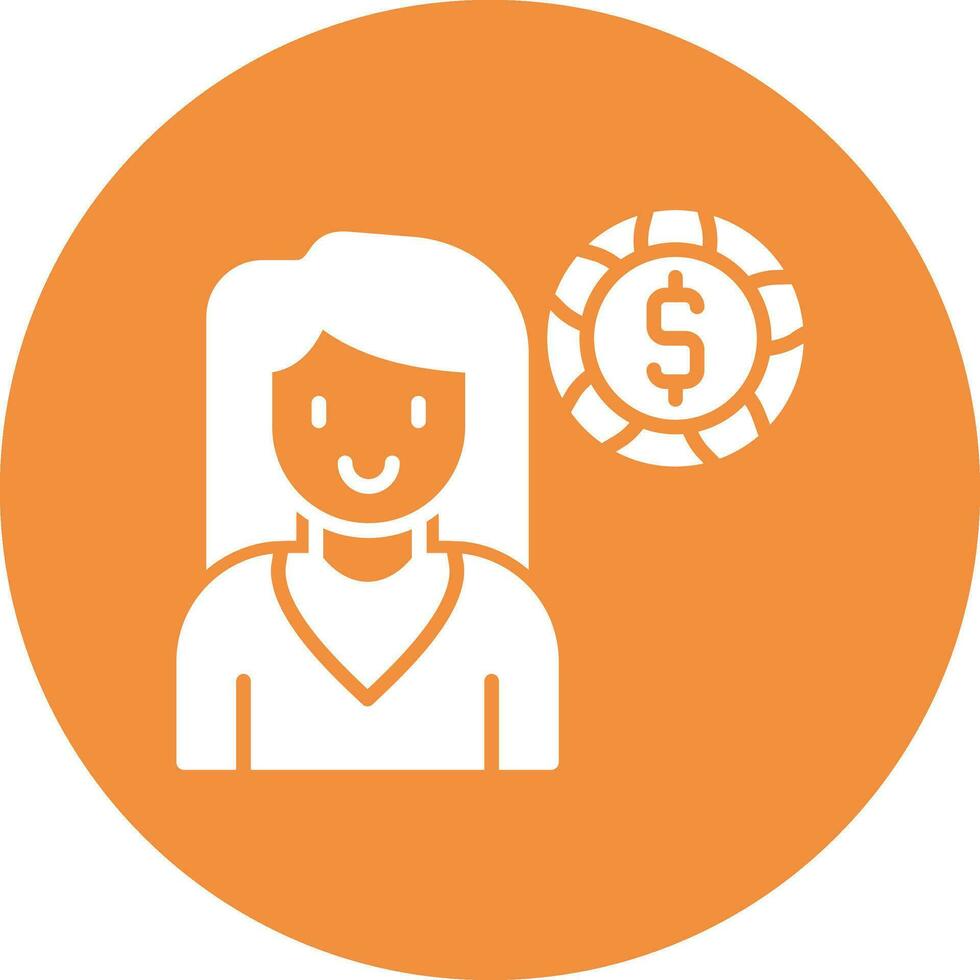 Financial Advisor Vector Icon