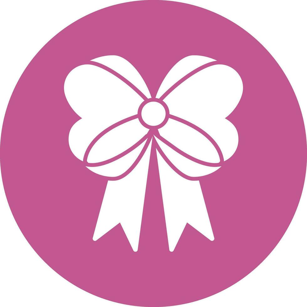 Ribbon Bow Vector Icon