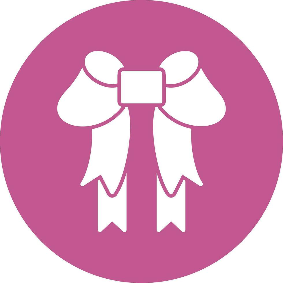 Ribbon Bow Vector Icon