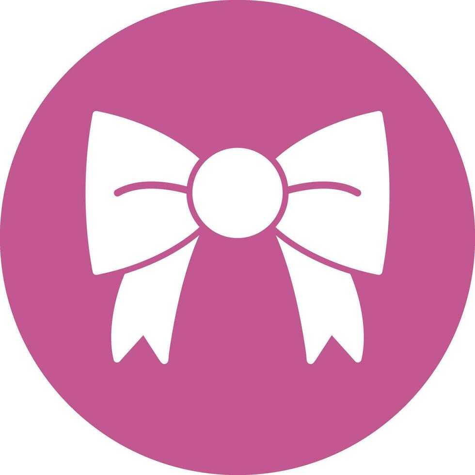 Ribbon Bow Vector Icon