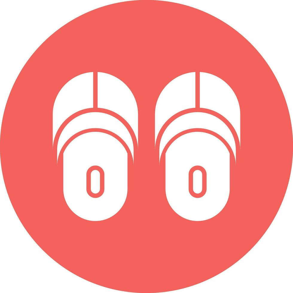 Slippers Vector Icon