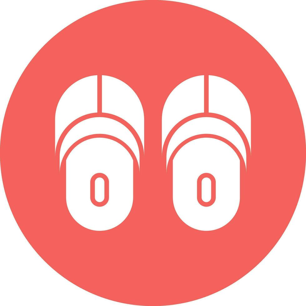 Slippers Vector Icon