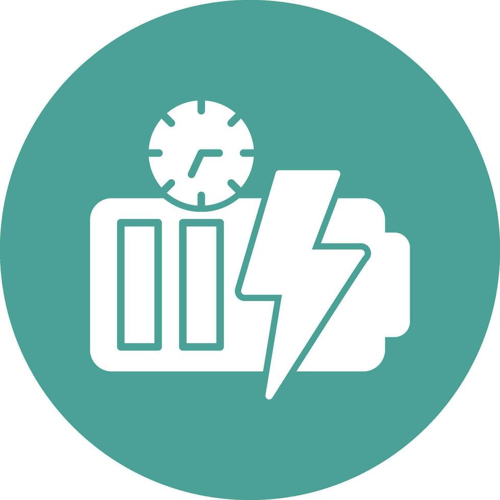 Fast Charge Vector Icon