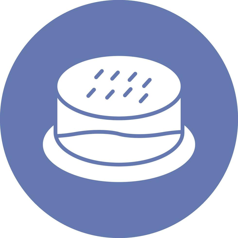 Cheesecake Vector Icon