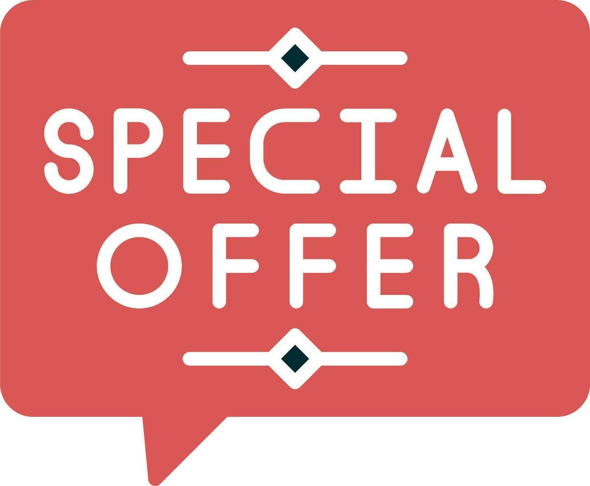 Special Offer Vector Icon