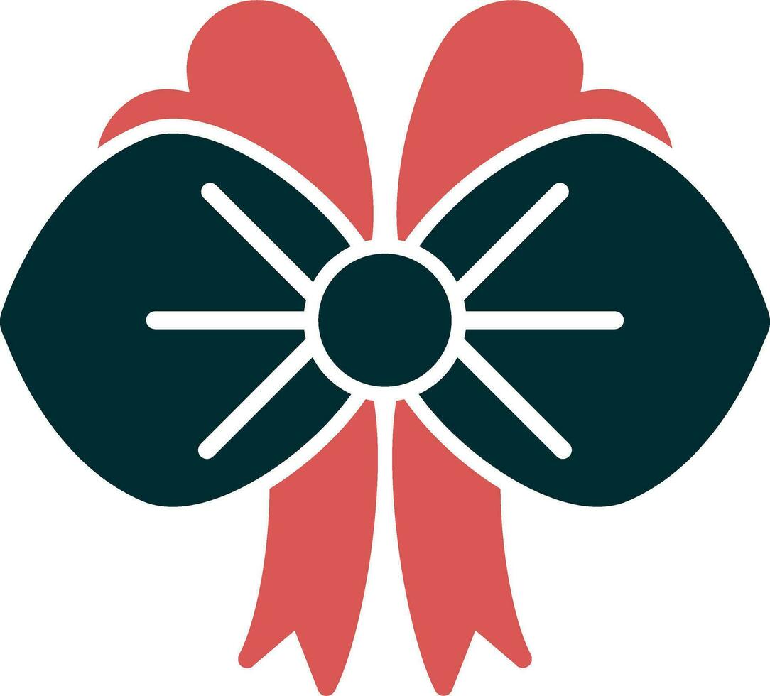 Ribbon Bow Vector Icon