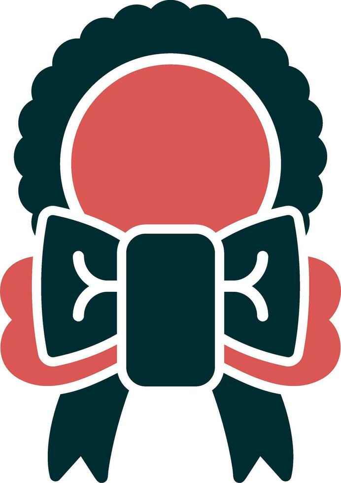 Ribbon Bow Vector Icon