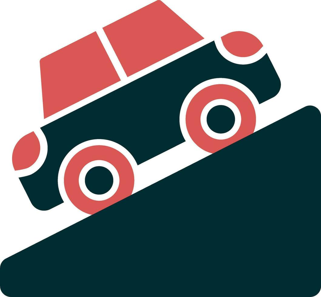 Uphill Vector Icon