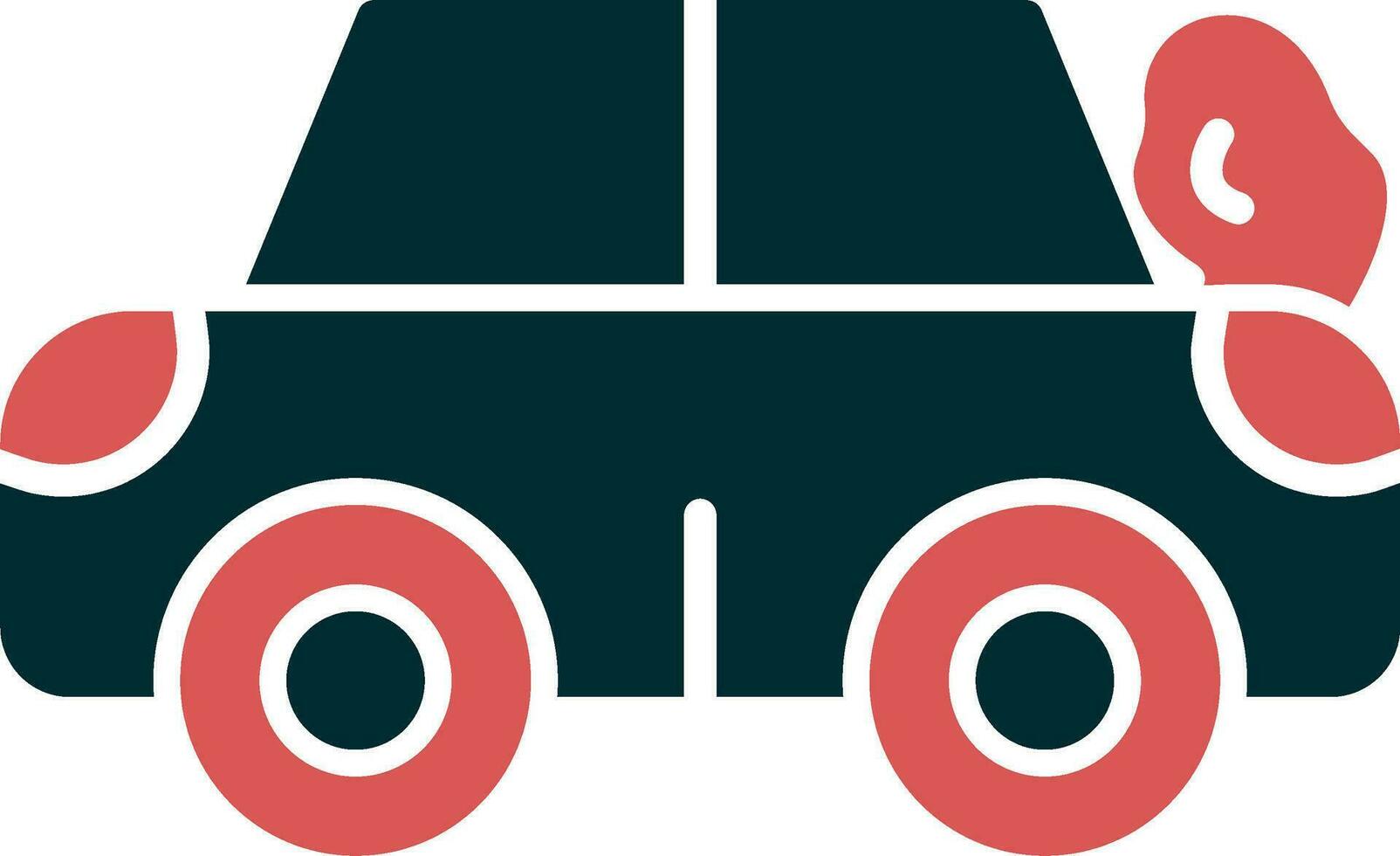 Broken Car Vector Icon