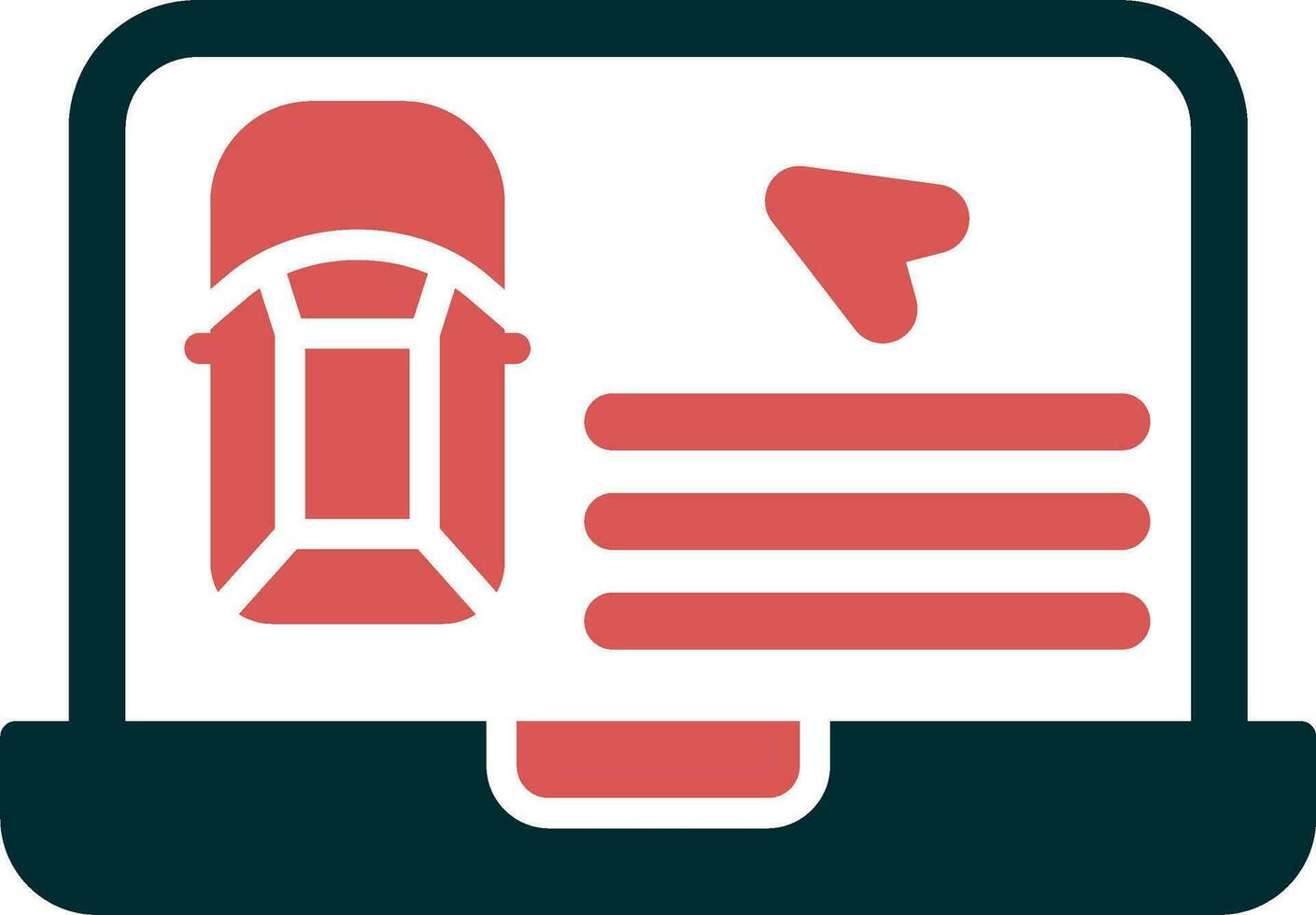 Online Education Vector Icon