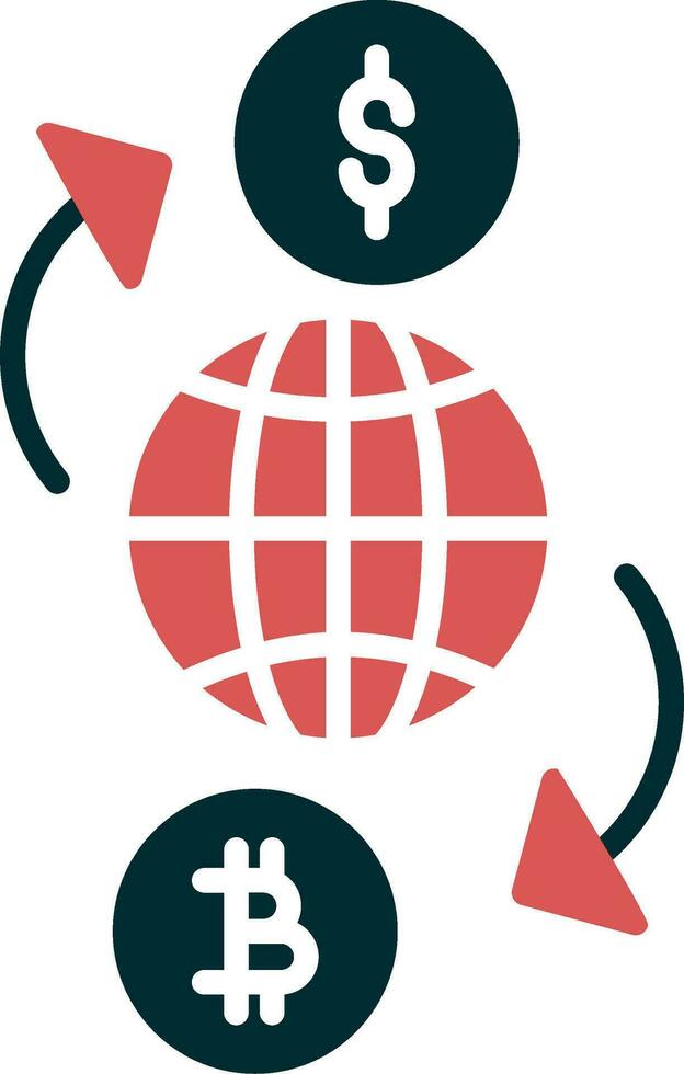 currency exchange Vector Icon
