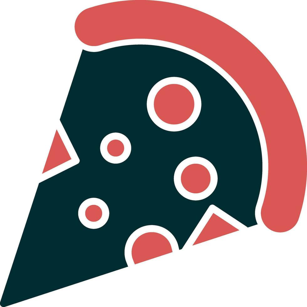 icono de vector de pizza