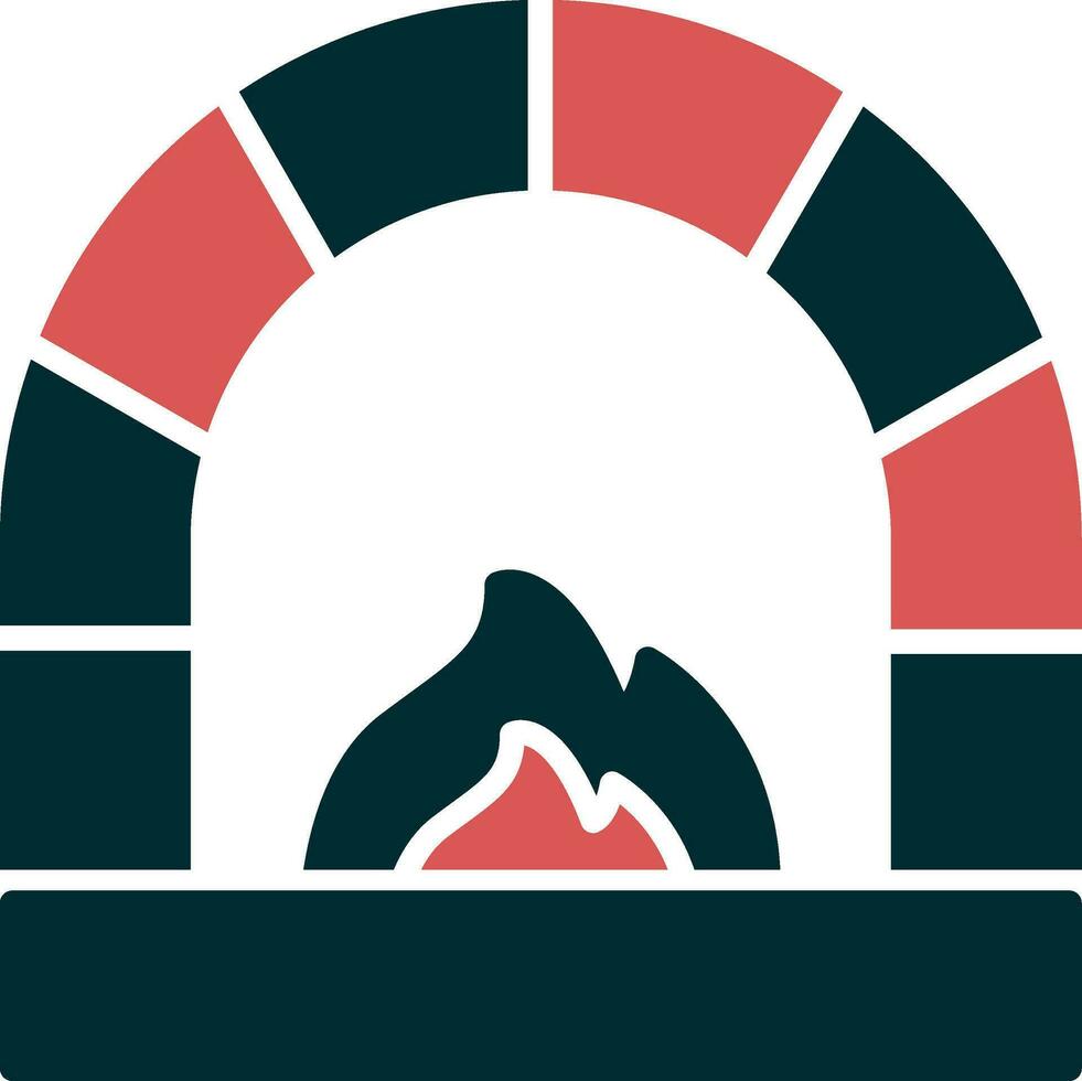Stone Oven Vector Icon