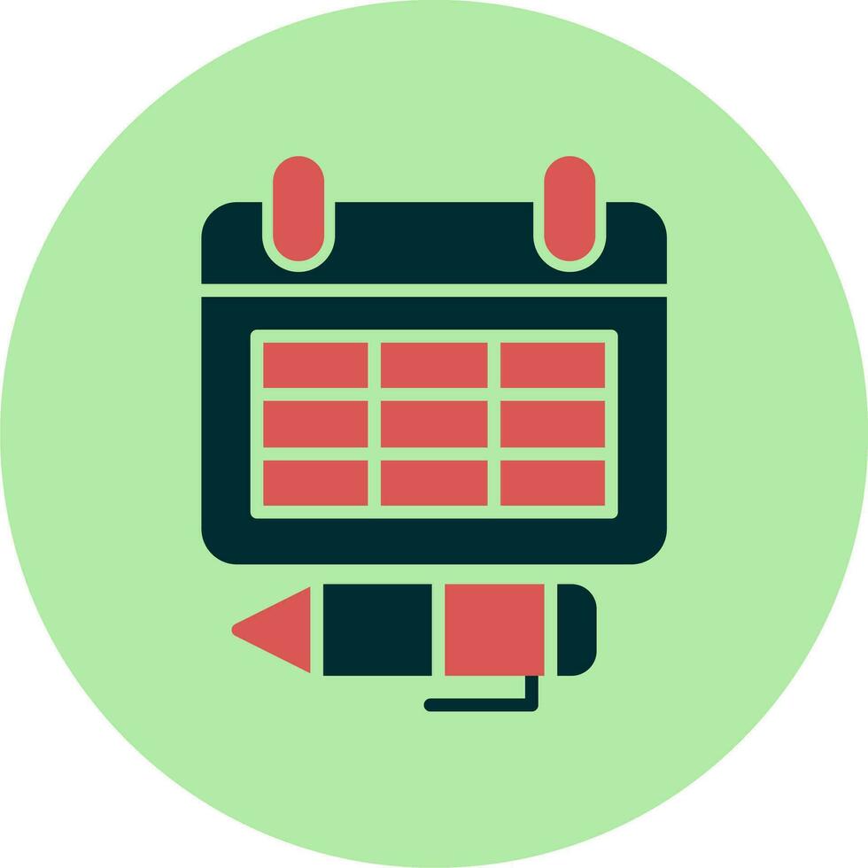 Schedule Vector Icon