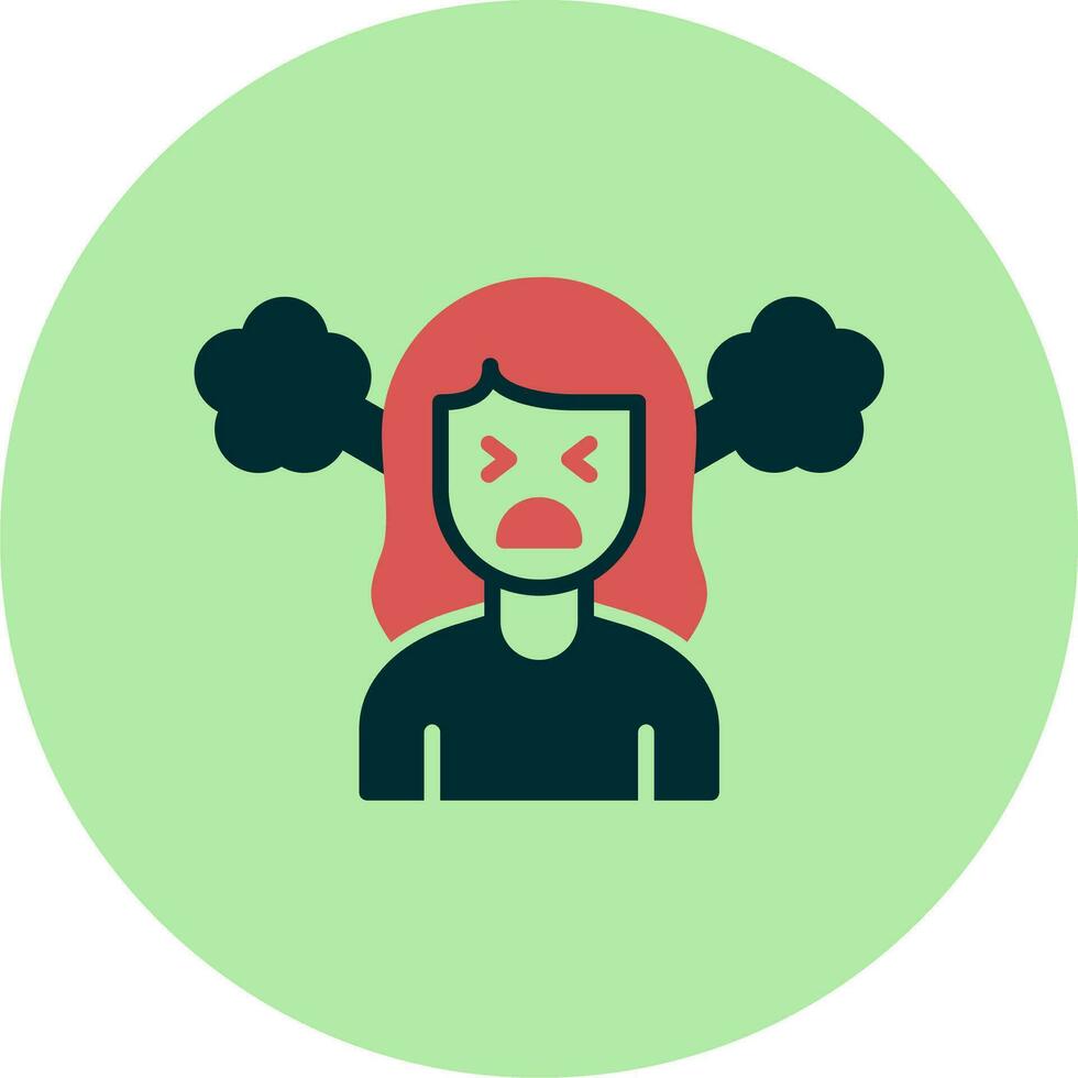 Angry Vector Icon