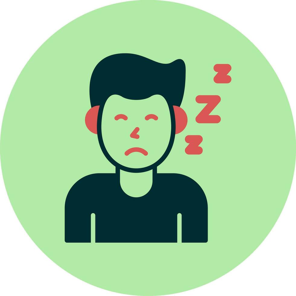 Bored Vector Icon