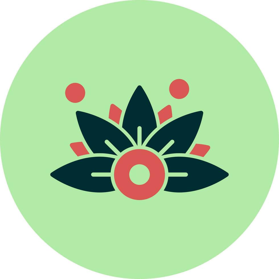 icono de vector de flor de loto