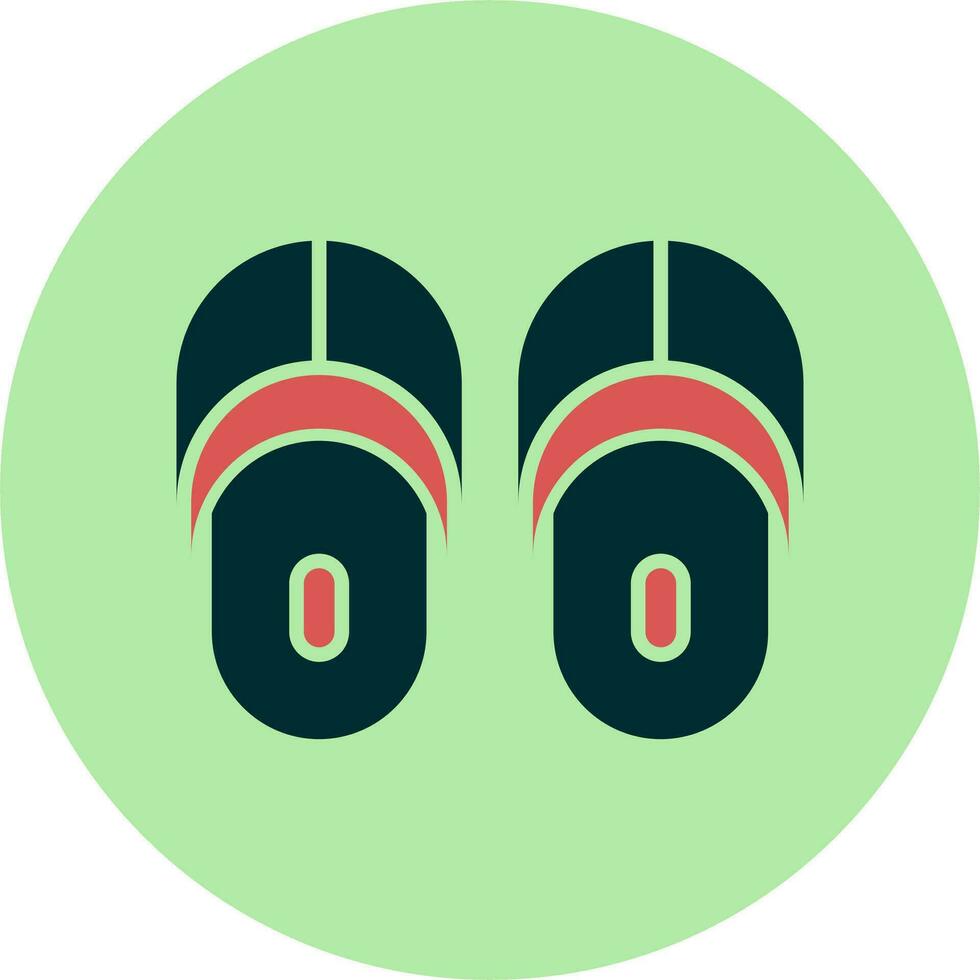 Slippers Vector Icon