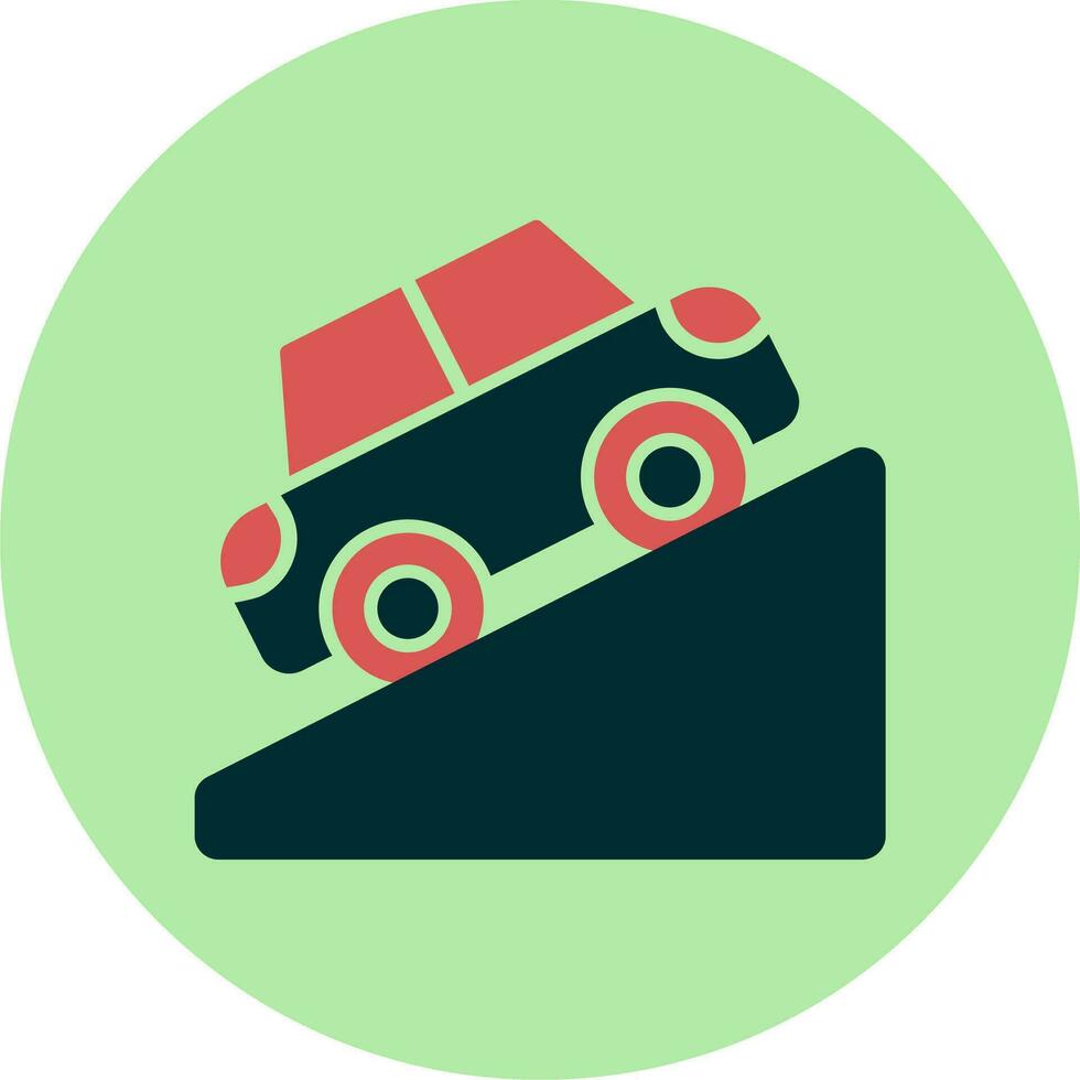 Uphill Vector Icon