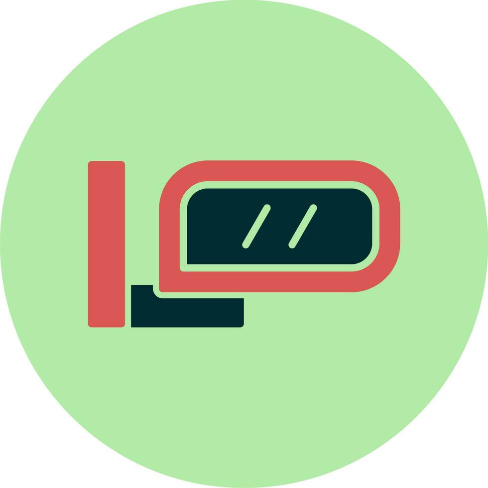 Side Mirror Vector Icon