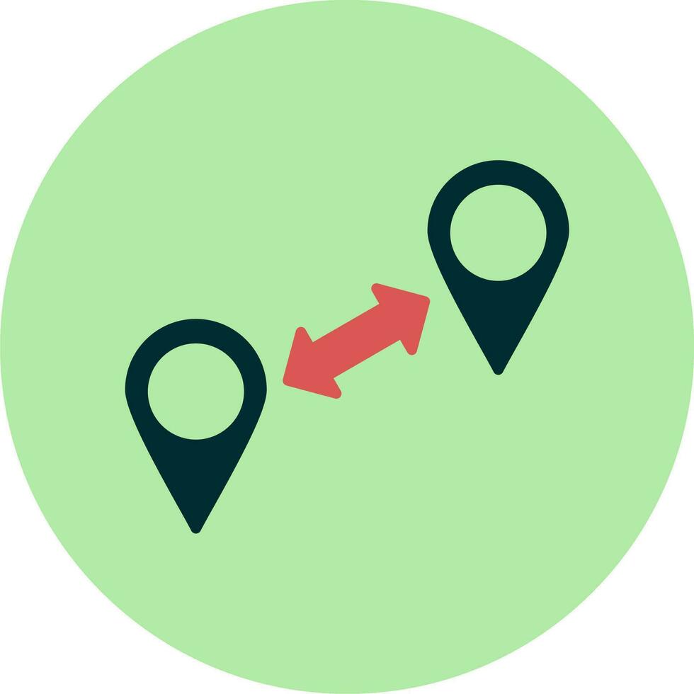 Distance Vector Icon