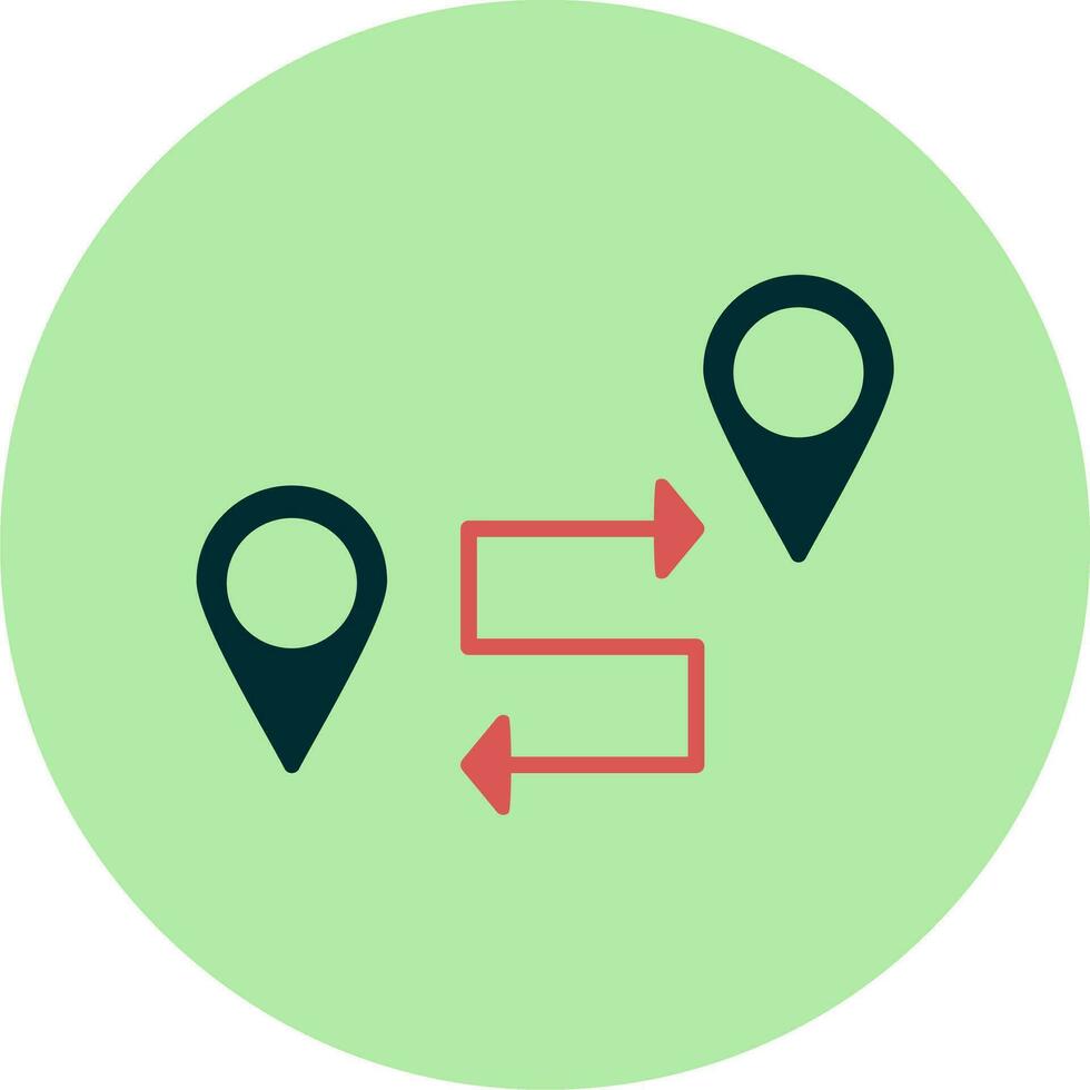Route Vector Icon