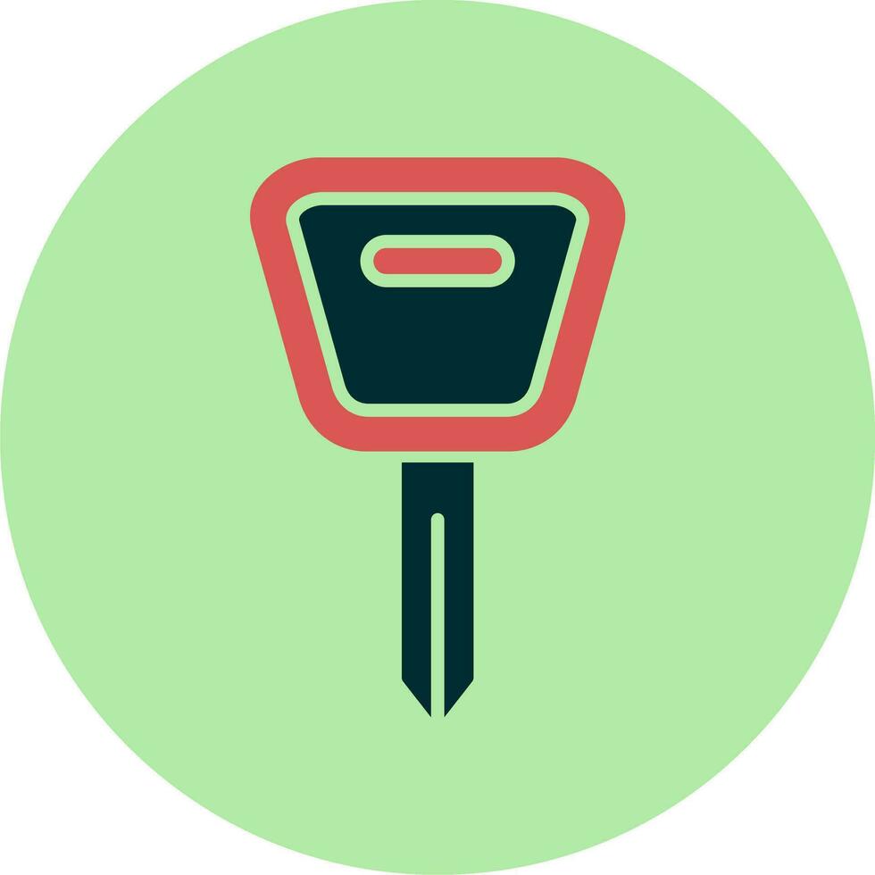 Car Key Vector Icon