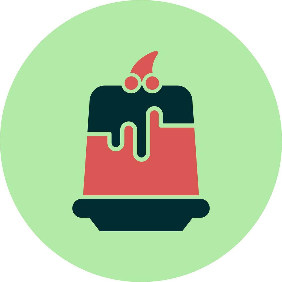 Pudding Vector Icon