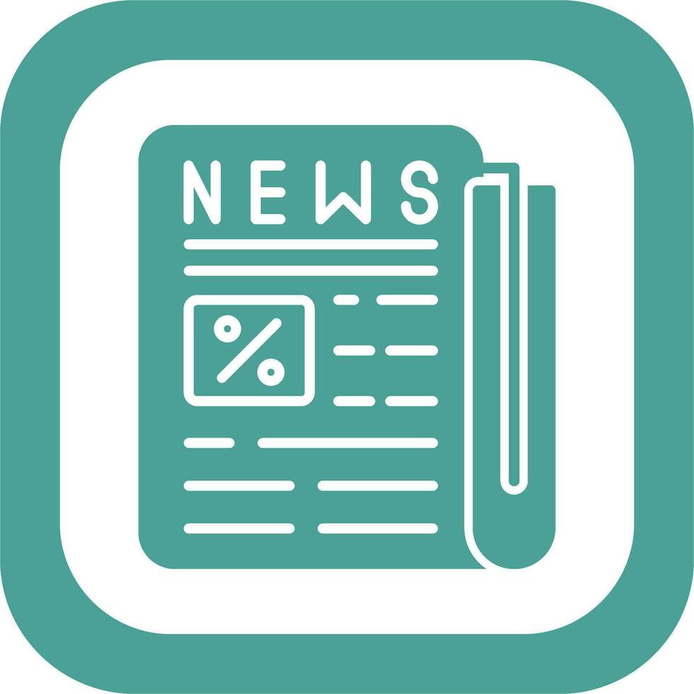 Newspaper Vector Icon