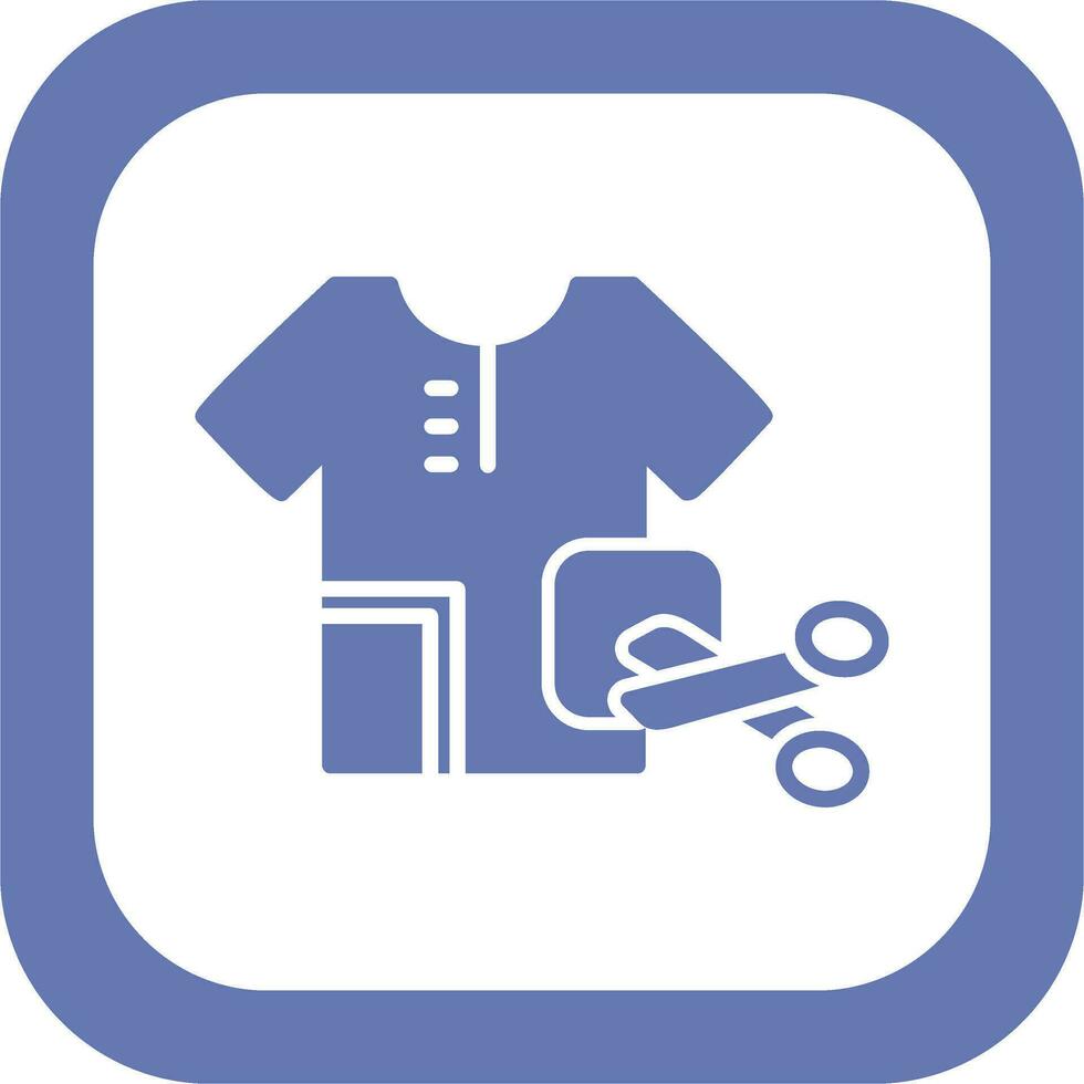 icono de vector de camiseta