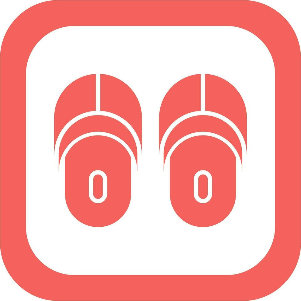 Slippers Vector Icon