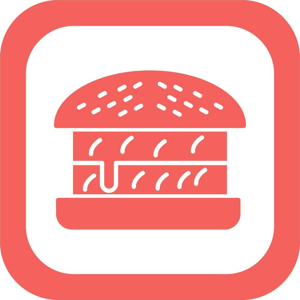 Hamburger Vector Icon
