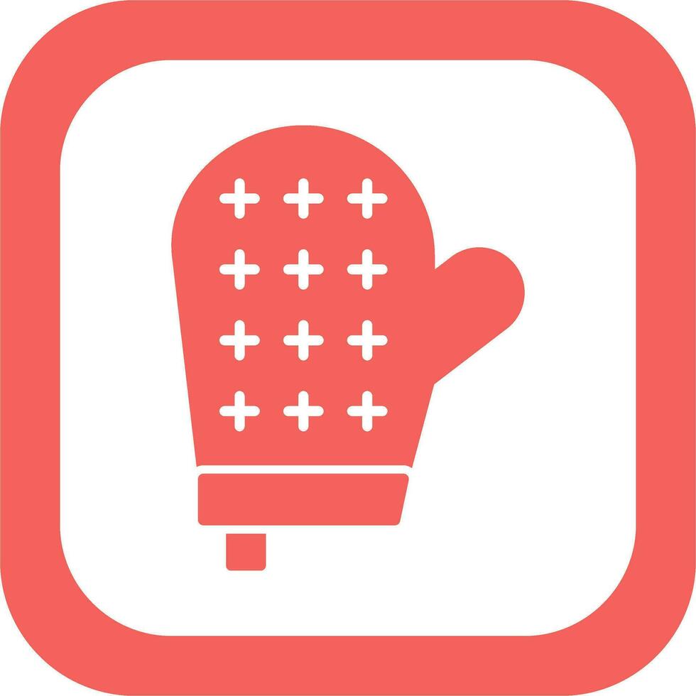 Oven Glove Vector Icon